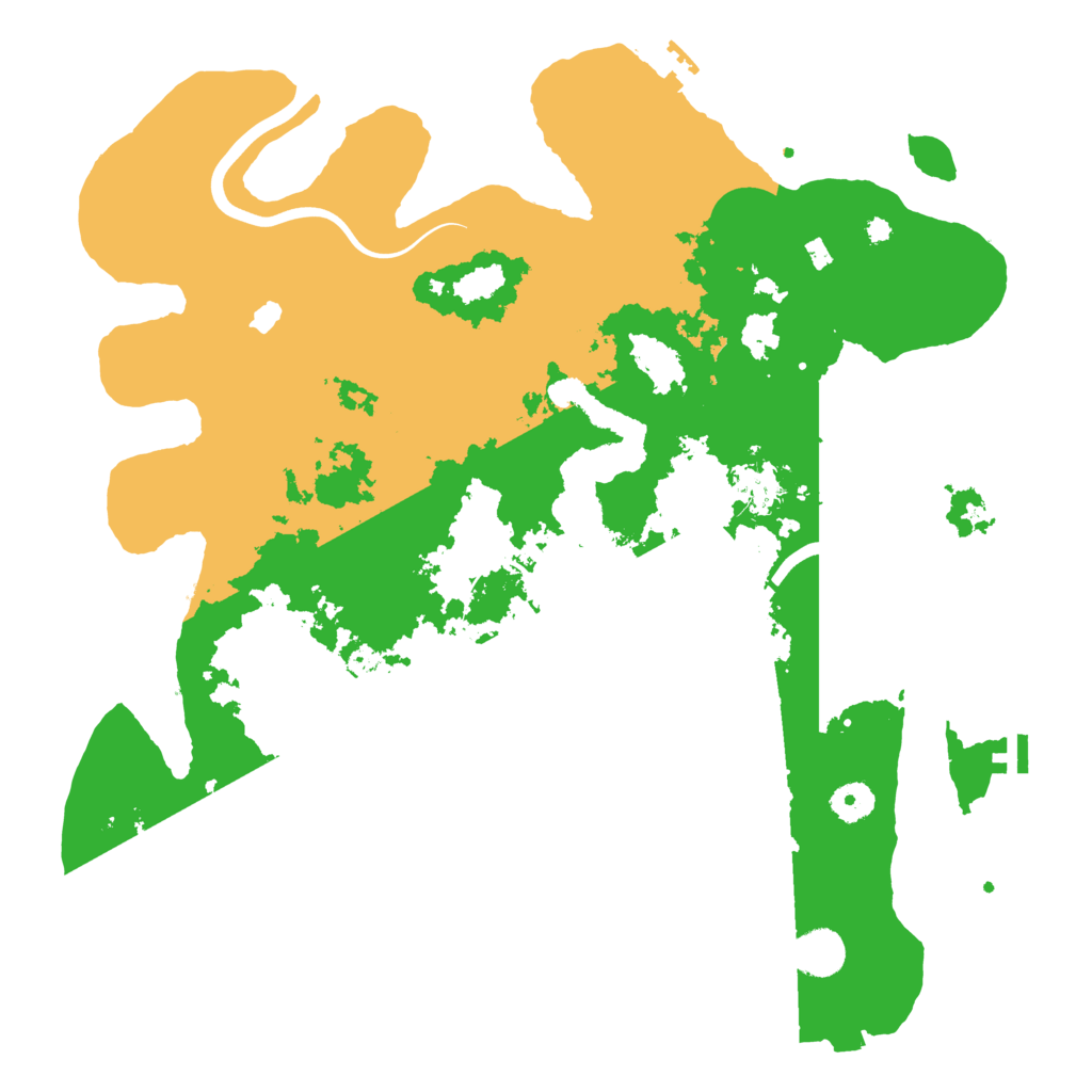 Biome Rust Map: Procedural Map, Size: 4000, Seed: 2099836638