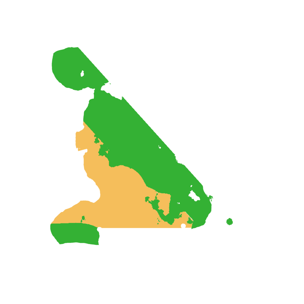 Biome Rust Map: Procedural Map, Size: 1855, Seed: 5000