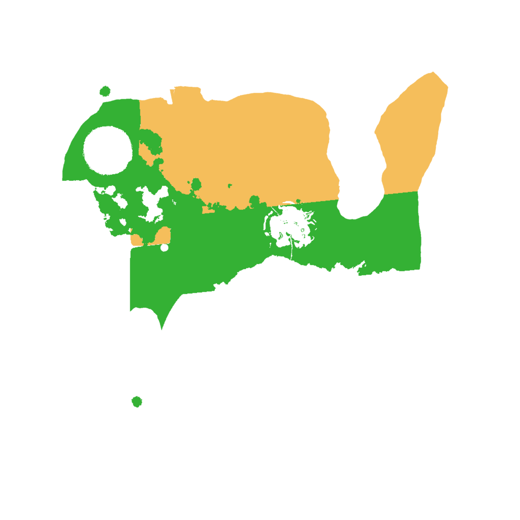 Biome Rust Map: Procedural Map, Size: 2000, Seed: 123548