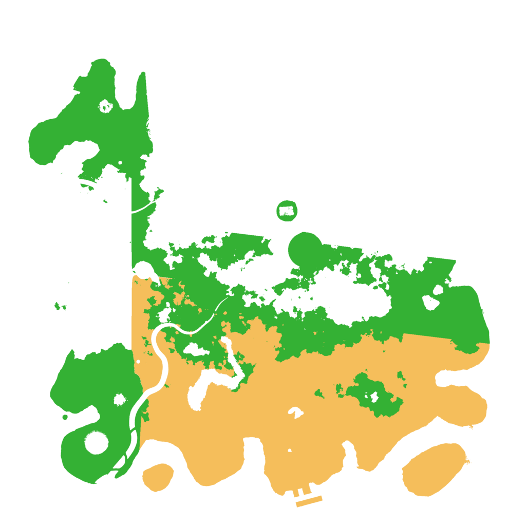 Biome Rust Map: Procedural Map, Size: 4000, Seed: 757744490