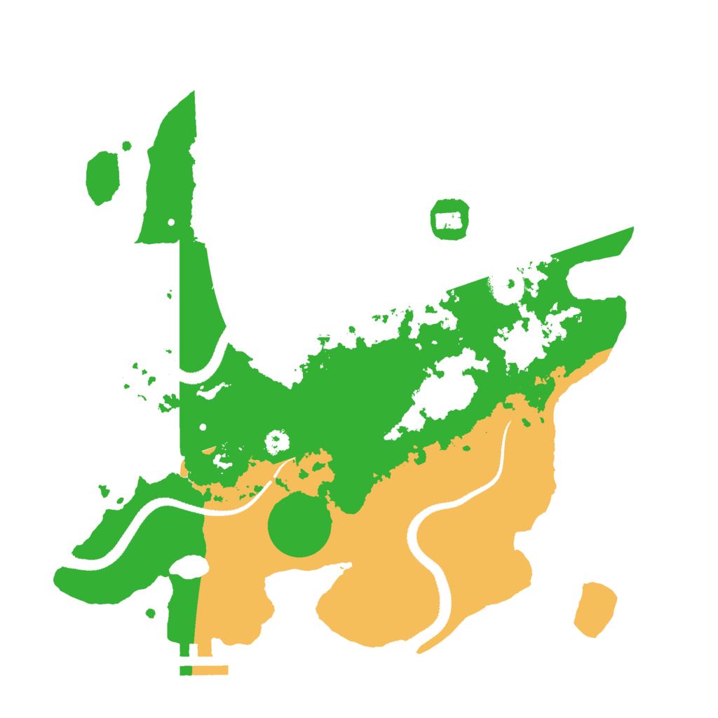 Biome Rust Map: Procedural Map, Size: 3000, Seed: 14194
