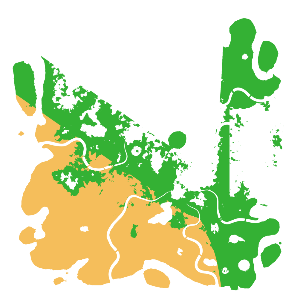 Biome Rust Map: Procedural Map, Size: 4700, Seed: 757416980