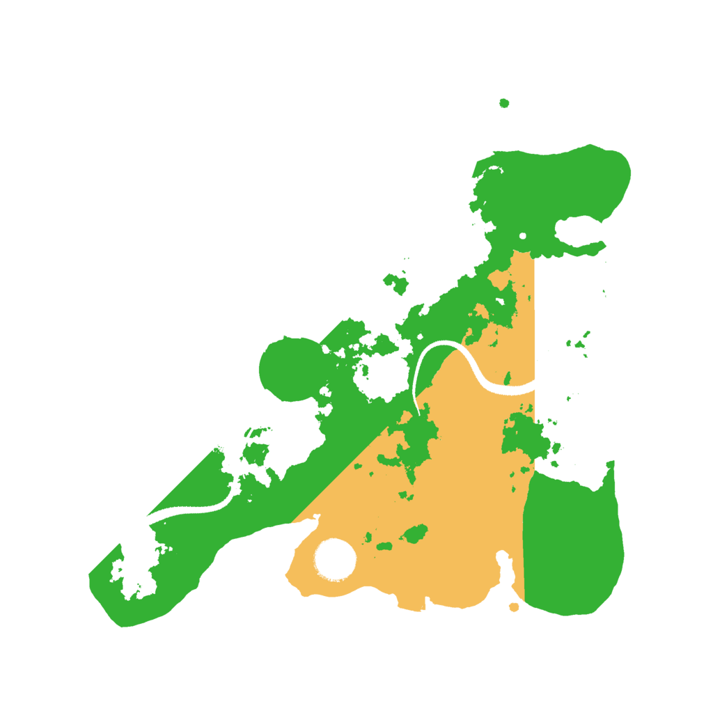 Biome Rust Map: Procedural Map, Size: 3000, Seed: 1295657141
