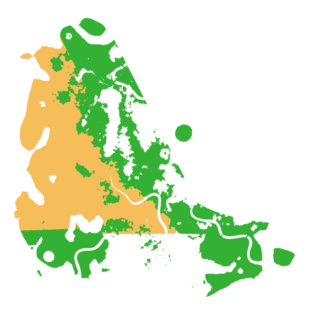 Biome Rust Map: Procedural Map, Size: 5000, Seed: 15778