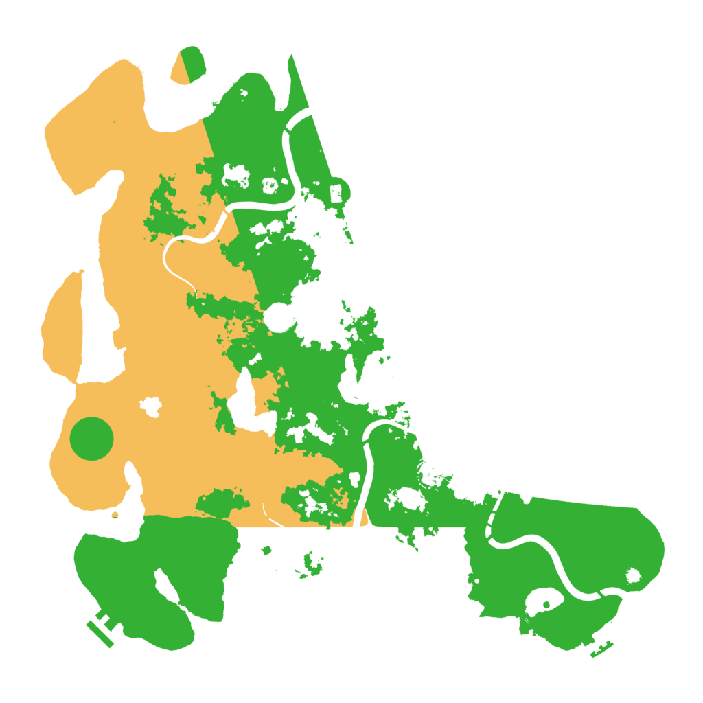 Biome Rust Map: Procedural Map, Size: 4250, Seed: 1789502685