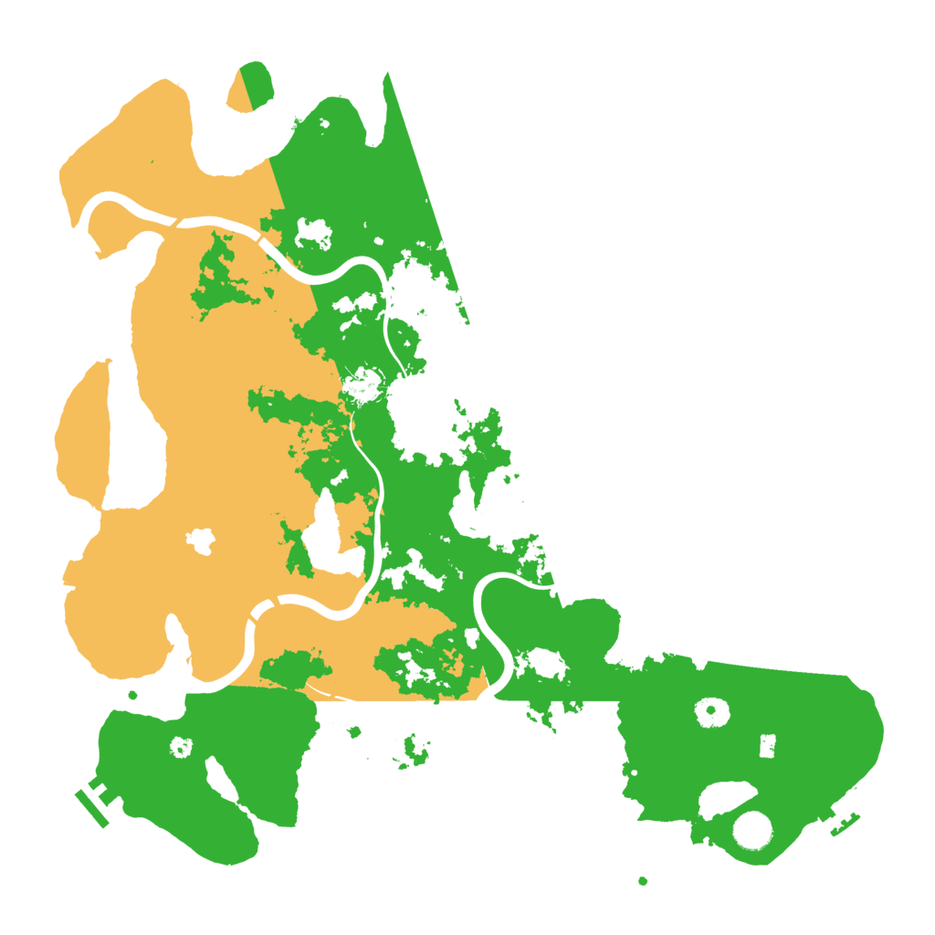 Biome Rust Map: Procedural Map, Size: 4250, Seed: 1789502685