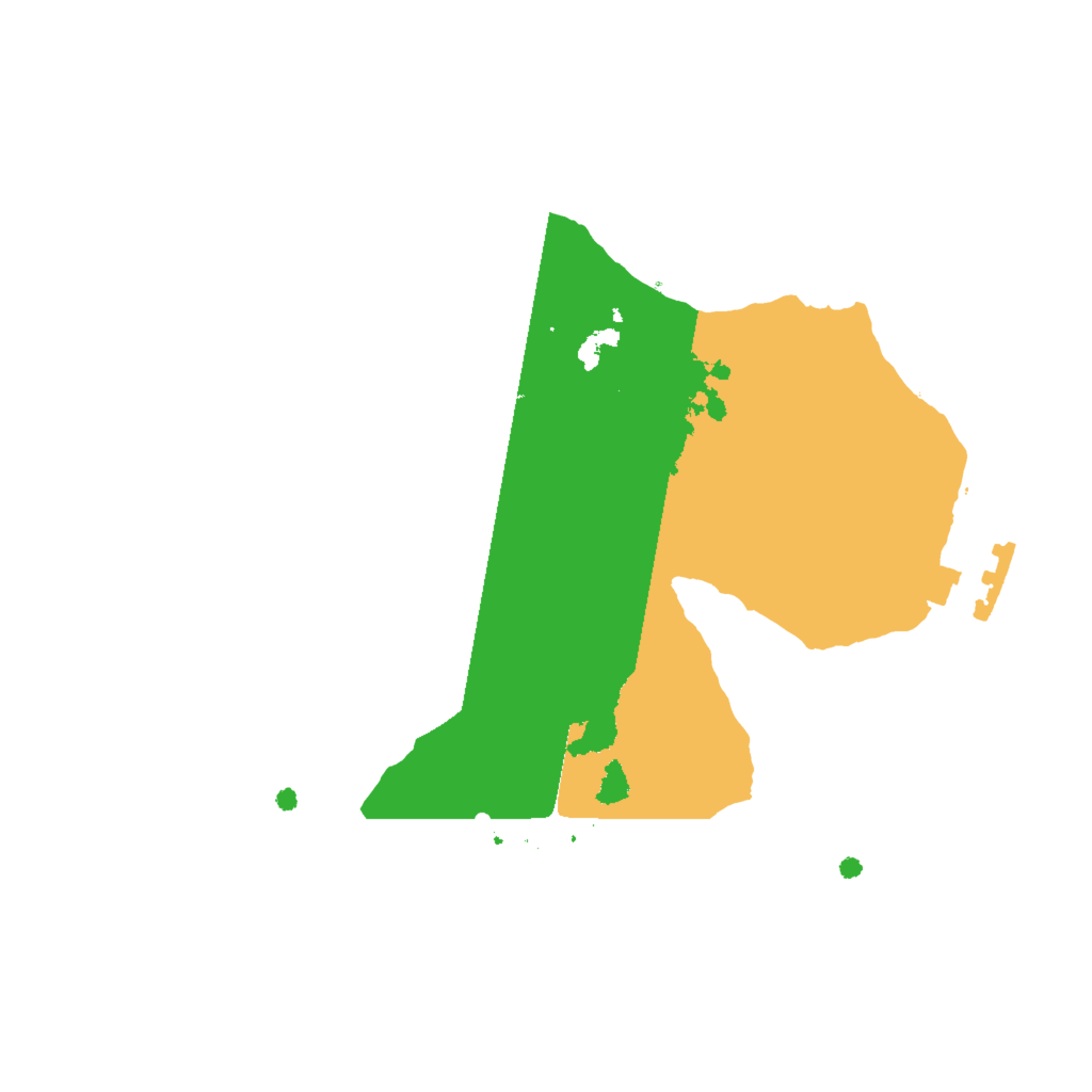 Biome Rust Map: Procedural Map, Size: 2000, Seed: 1349425404