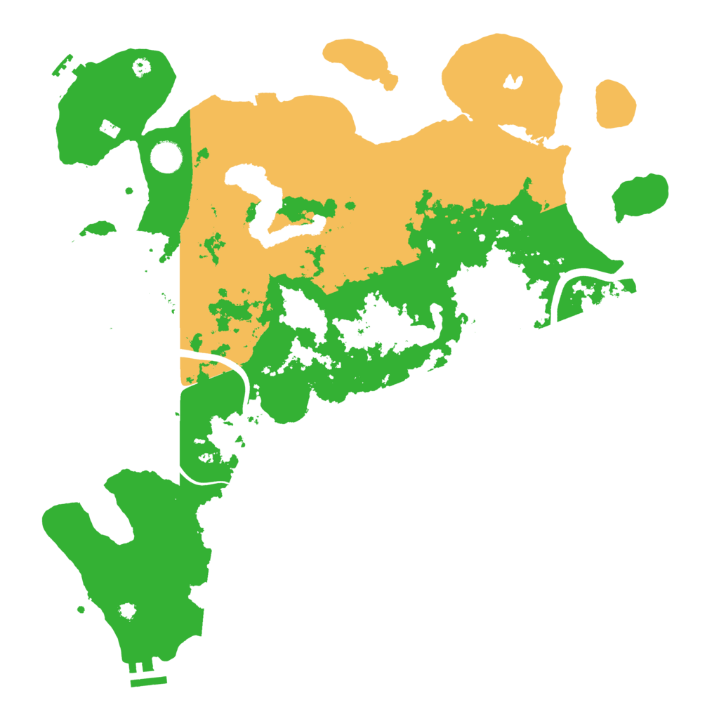 Biome Rust Map: Procedural Map, Size: 4000, Seed: 226860807