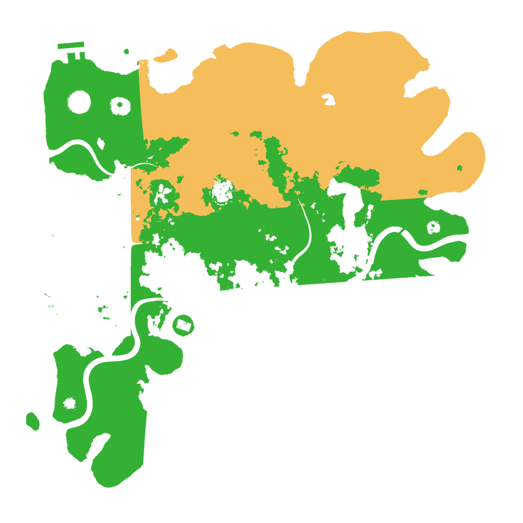 Biome Rust Map: Procedural Map, Size: 4000, Seed: 235656128