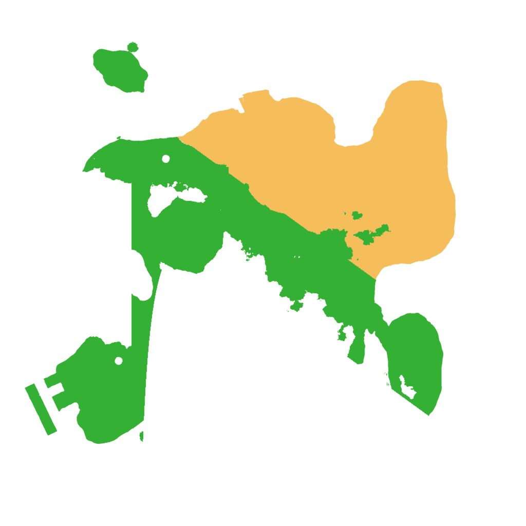 Biome Rust Map: Procedural Map, Size: 2000, Seed: 1985614523