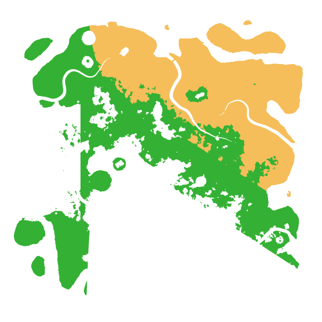 Biome Rust Map: Procedural Map, Size: 4200, Seed: 199657742