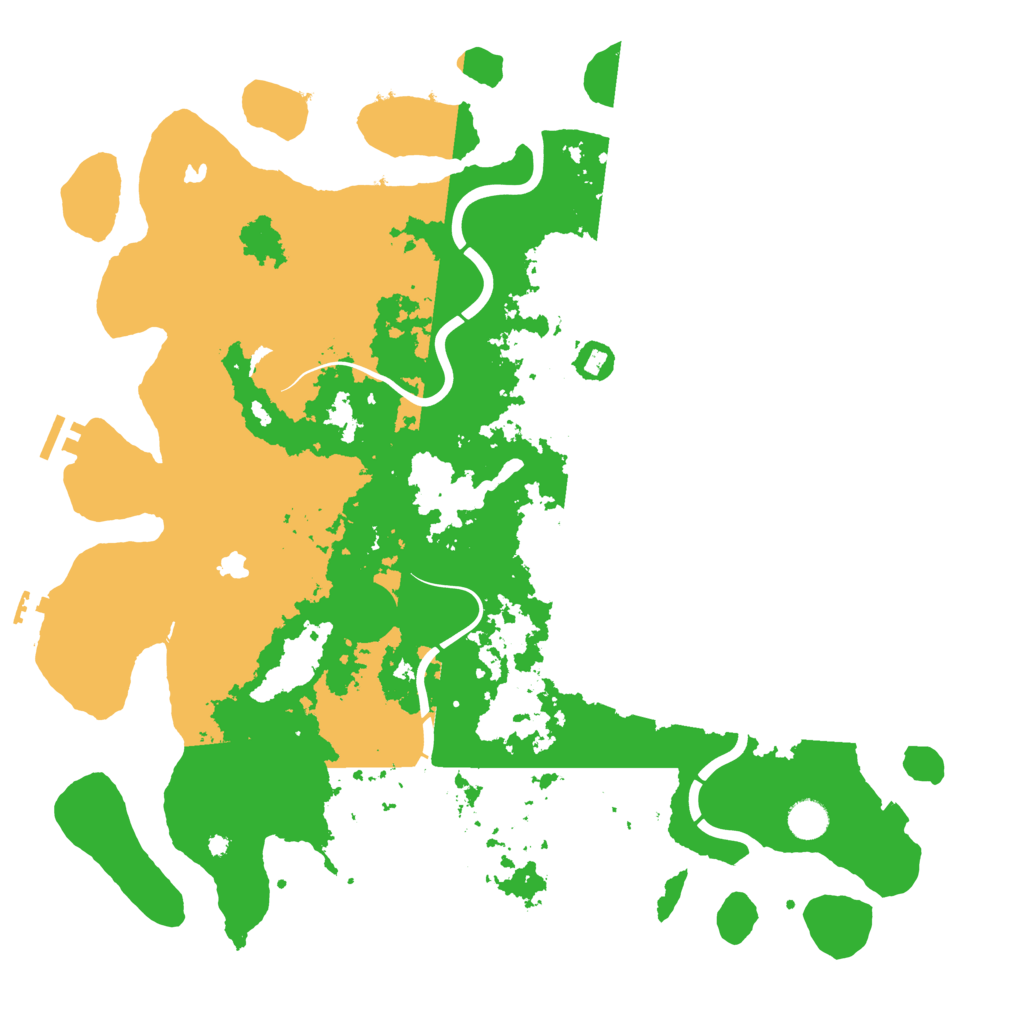 Biome Rust Map: Procedural Map, Size: 4500, Seed: 336113446