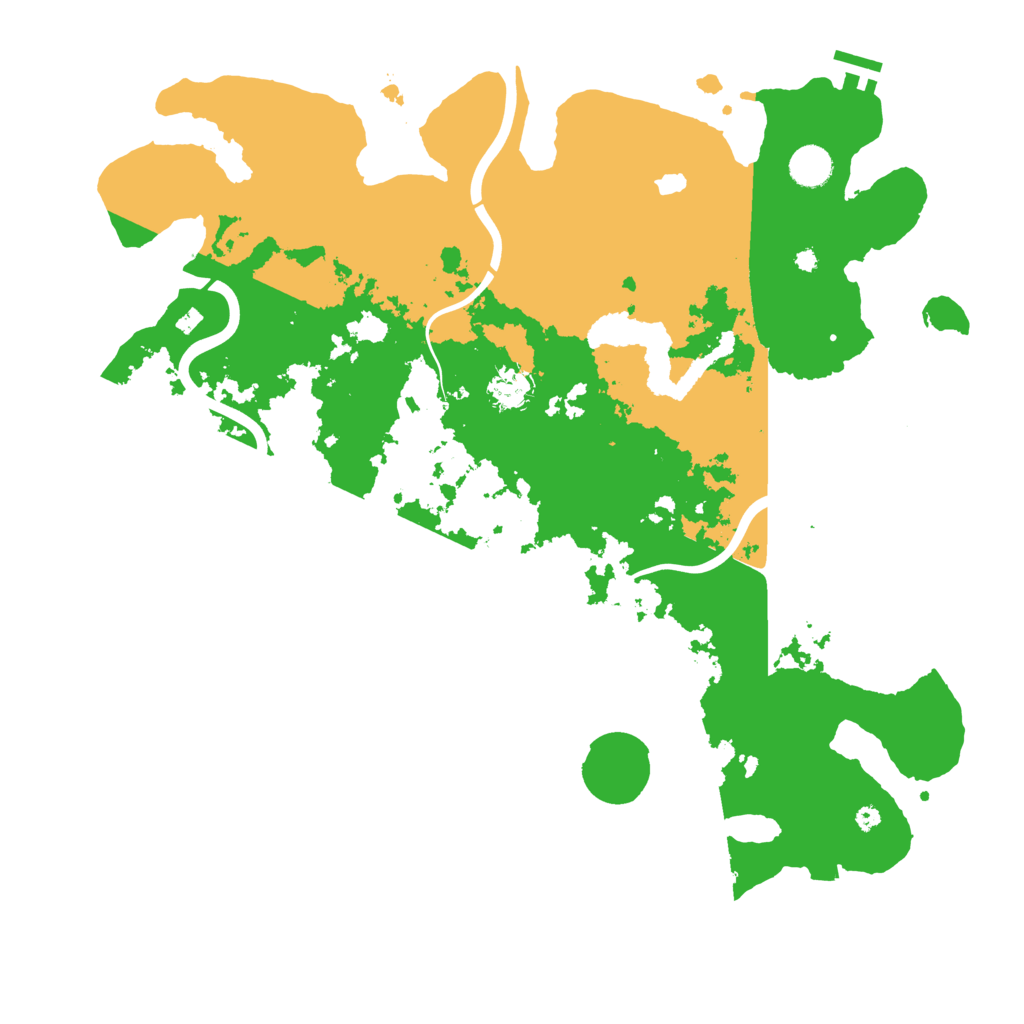 Biome Rust Map: Procedural Map, Size: 4250, Seed: 1288988402