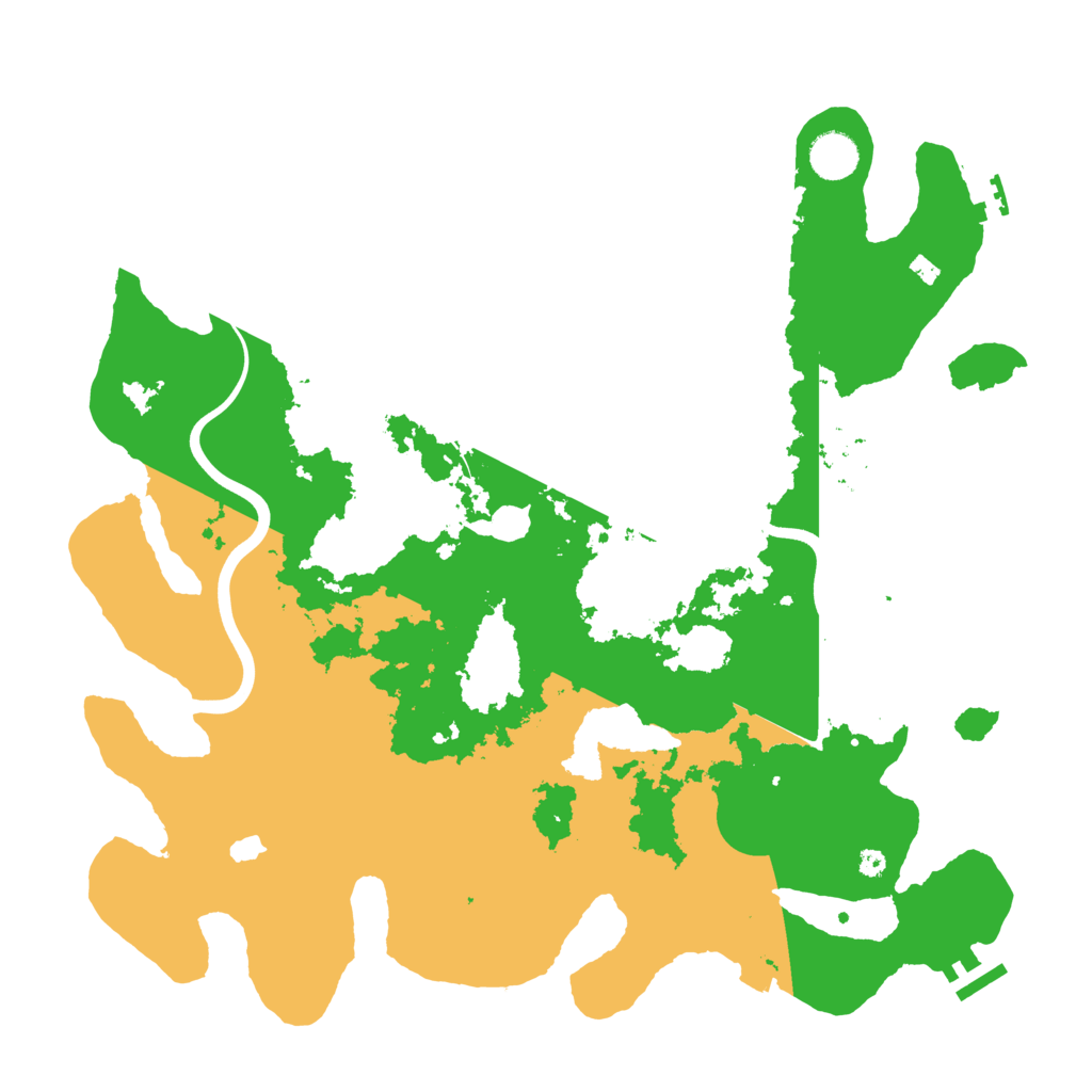 Biome Rust Map: Procedural Map, Size: 4000, Seed: 413902542