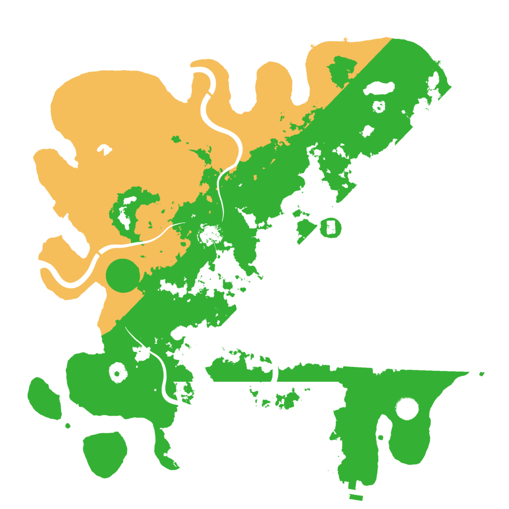 Biome Rust Map: Procedural Map, Size: 4000, Seed: 1178755122