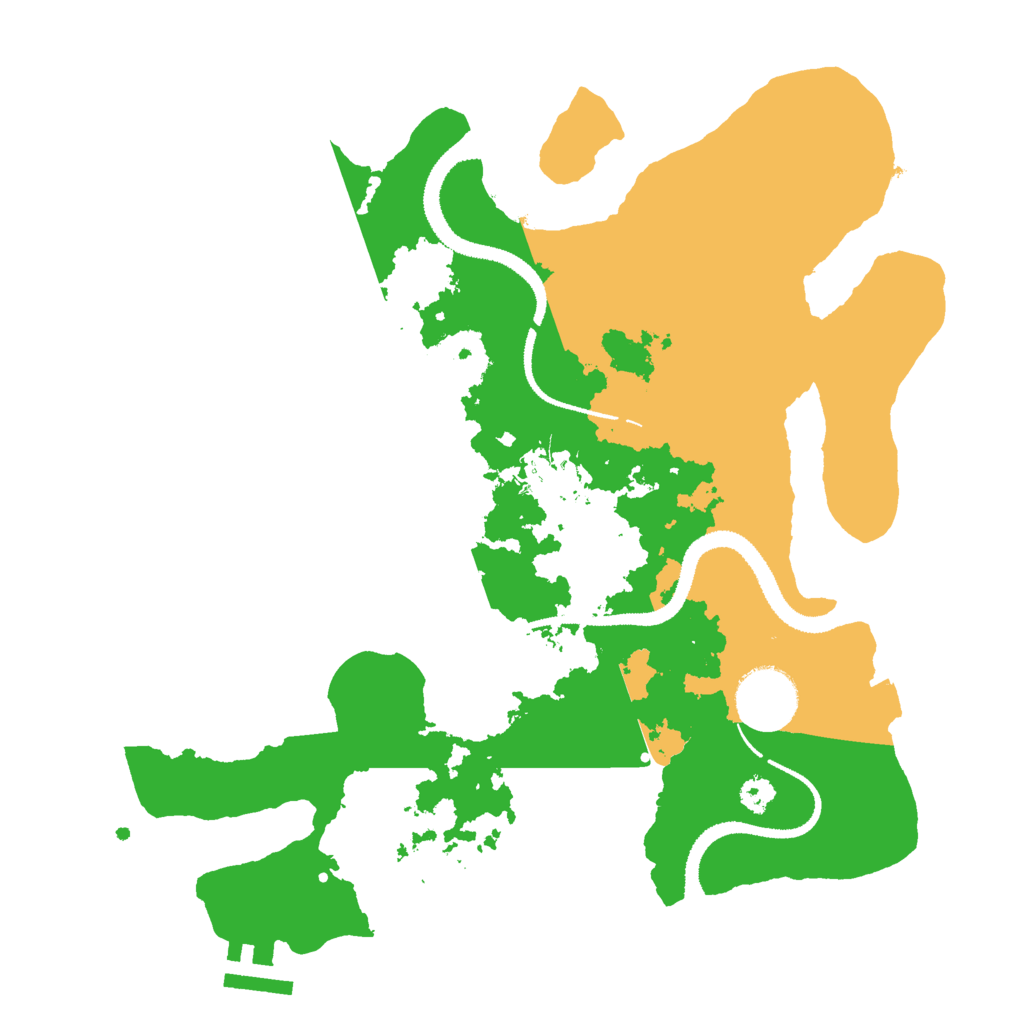 Biome Rust Map: Procedural Map, Size: 3000, Seed: 1780385400