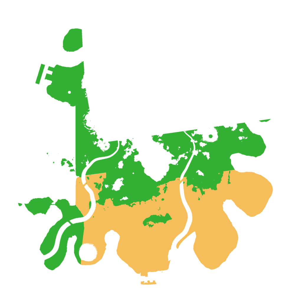 Biome Rust Map: Procedural Map, Size: 3000, Seed: 328868049