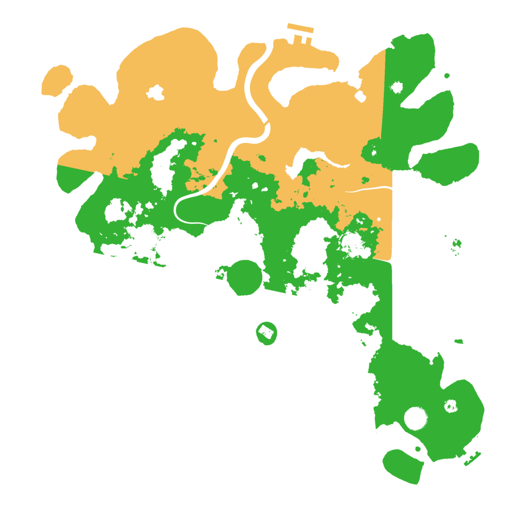 Biome Rust Map: Procedural Map, Size: 4000, Seed: 21012024