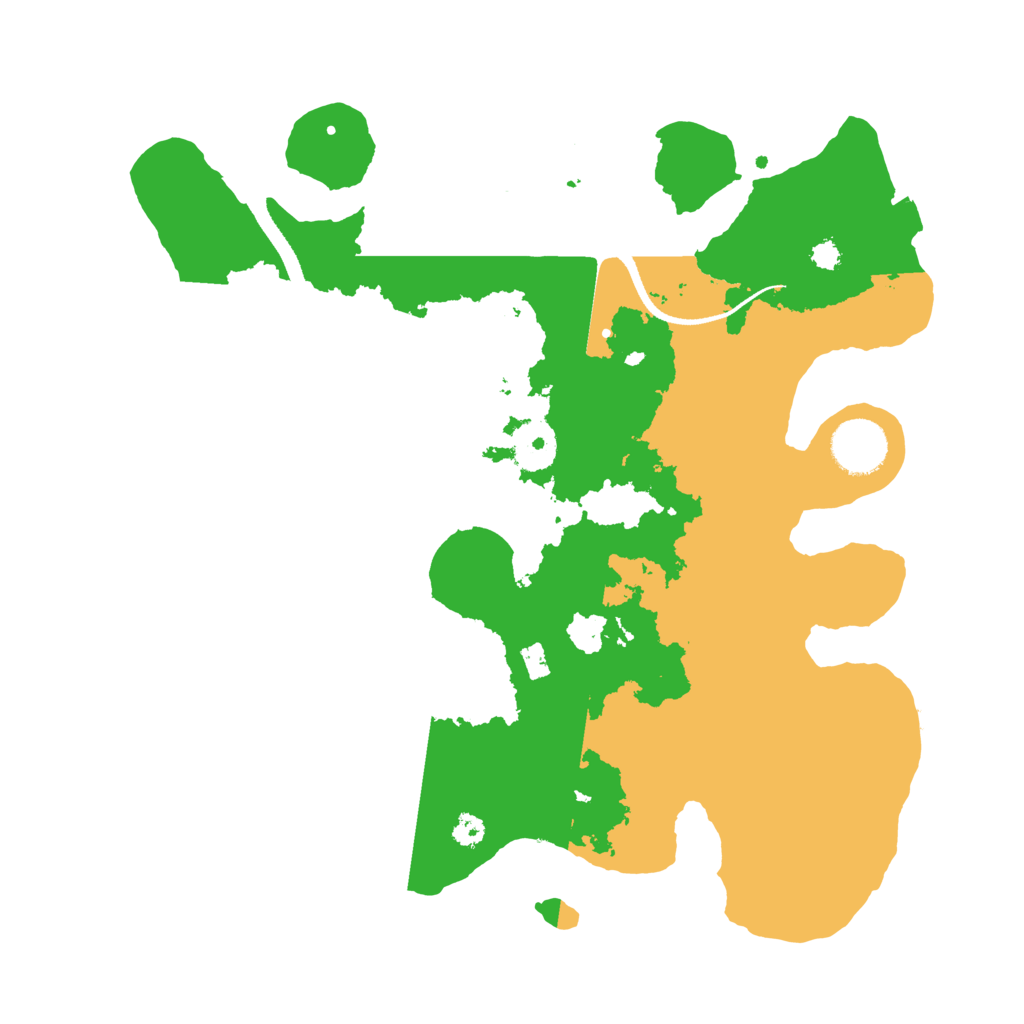 Biome Rust Map: Procedural Map, Size: 3250, Seed: 335374643