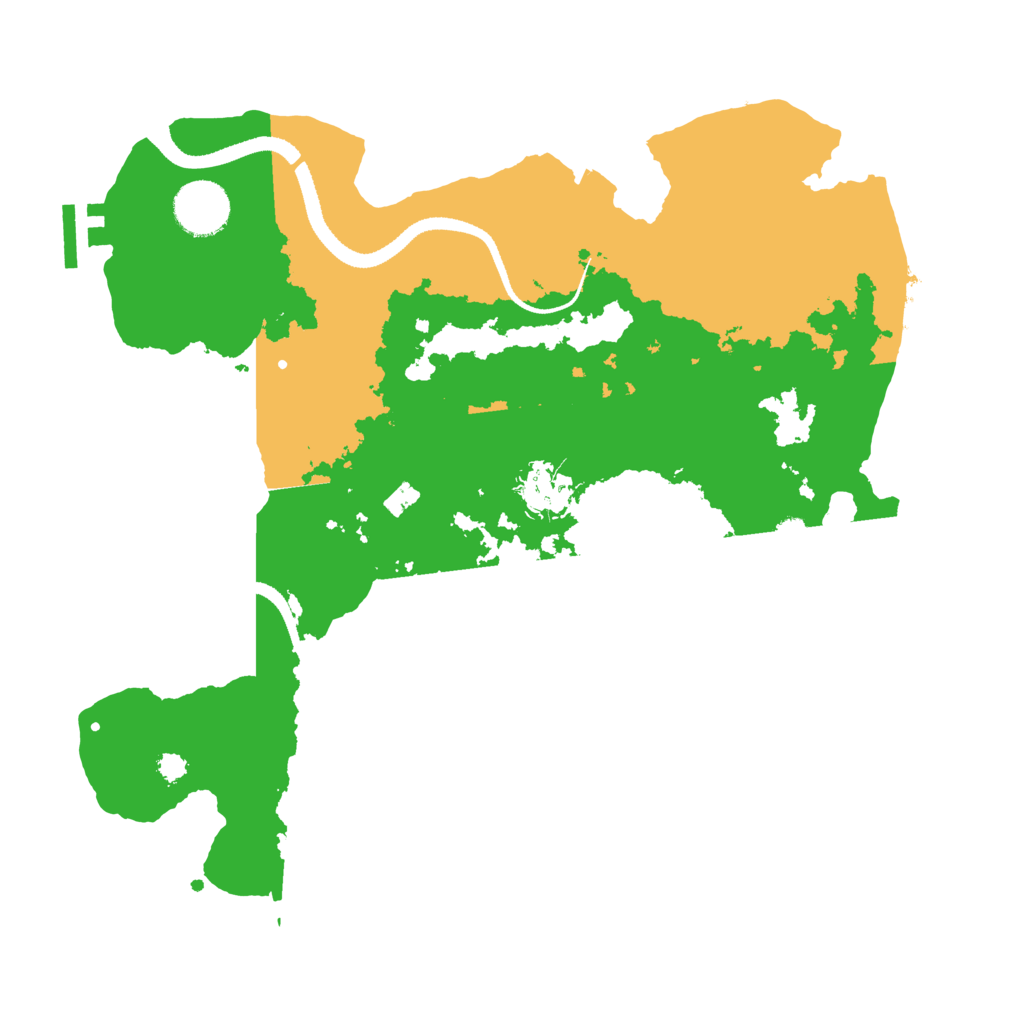 Biome Rust Map: Procedural Map, Size: 3250, Seed: 1973884725