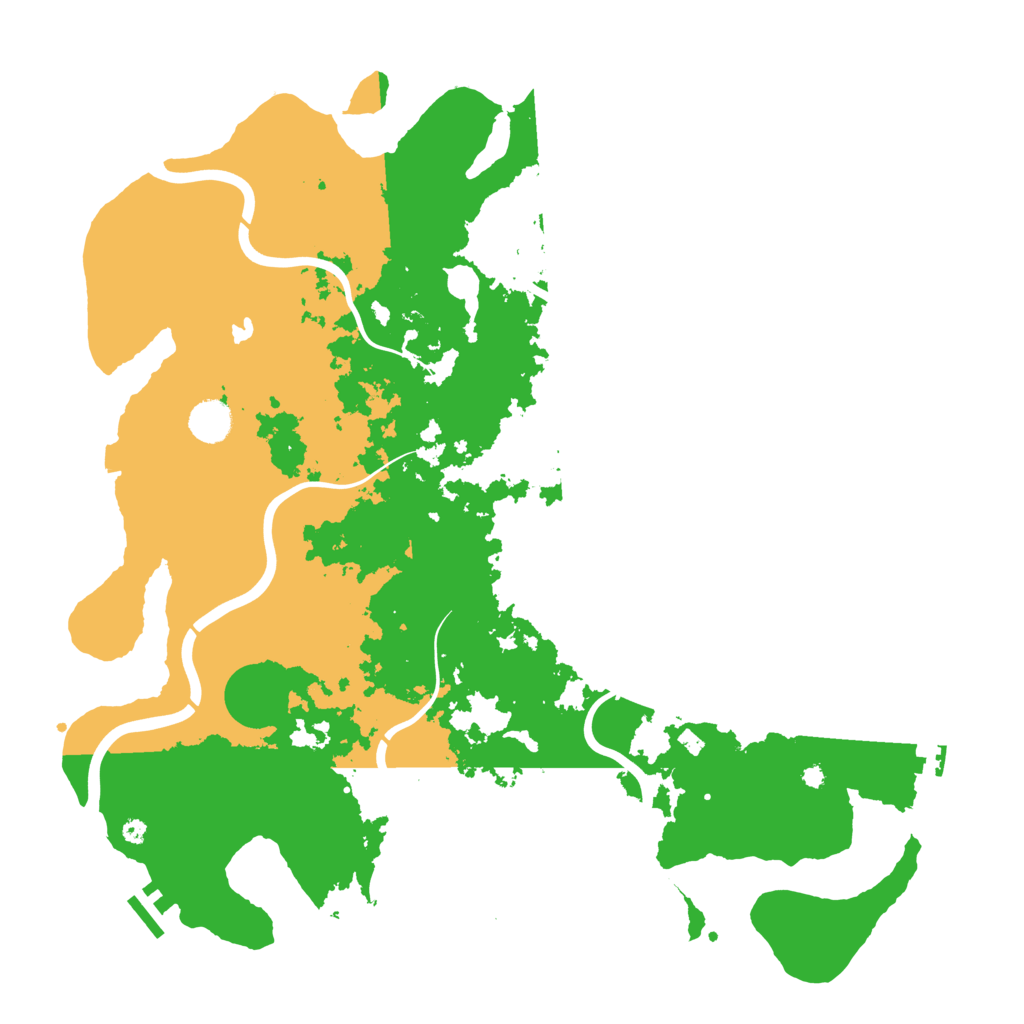 Biome Rust Map: Procedural Map, Size: 4250, Seed: 980248219