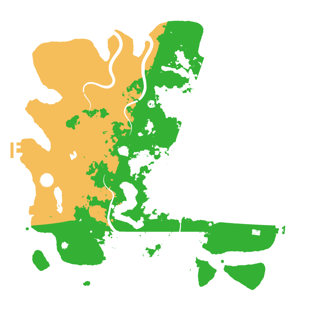 Biome Rust Map: Procedural Map, Size: 4000, Seed: 9983462