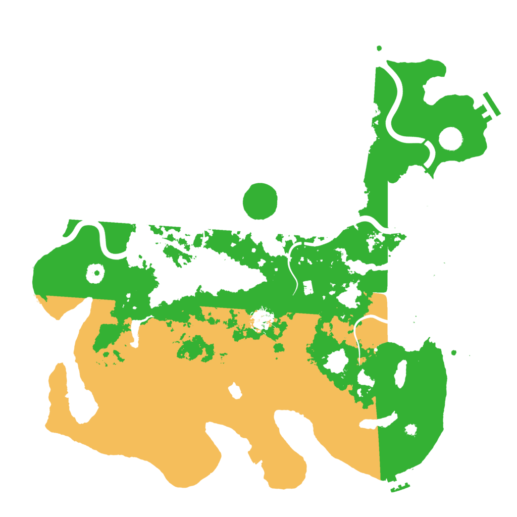 Biome Rust Map: Procedural Map, Size: 4000, Seed: 865246879