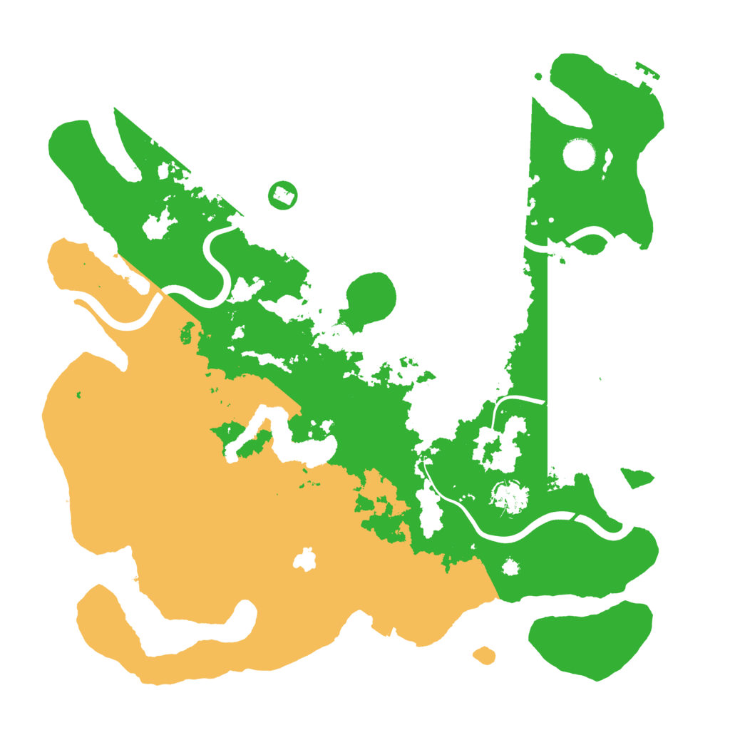 Biome Rust Map: Procedural Map, Size: 4000, Seed: 798539038