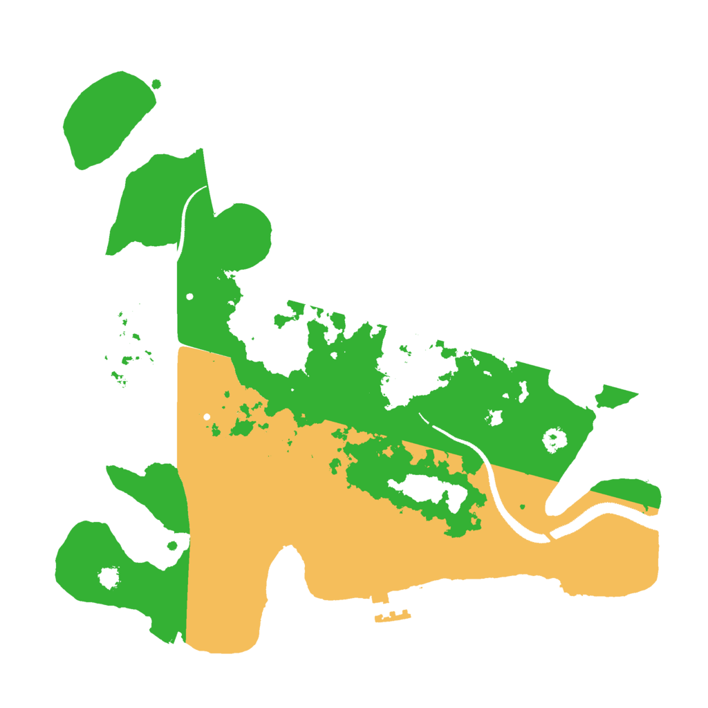 Biome Rust Map: Procedural Map, Size: 3000, Seed: 297141796