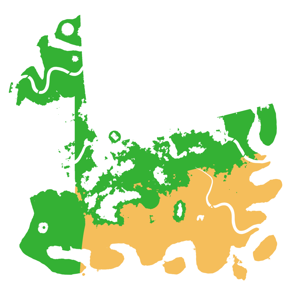 Biome Rust Map: Procedural Map, Size: 4250, Seed: 844883579