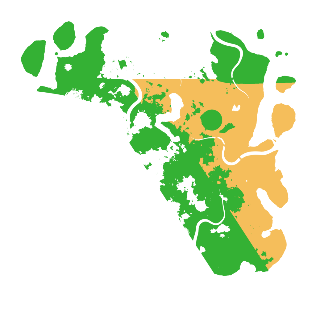 Biome Rust Map: Procedural Map, Size: 4000, Seed: 1523399381