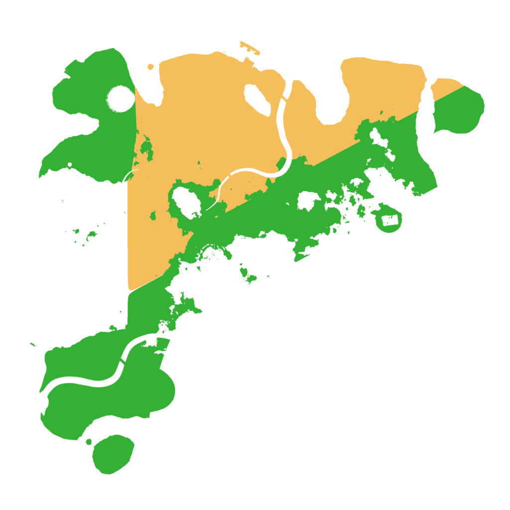 Biome Rust Map: Procedural Map, Size: 3432, Seed: 481981