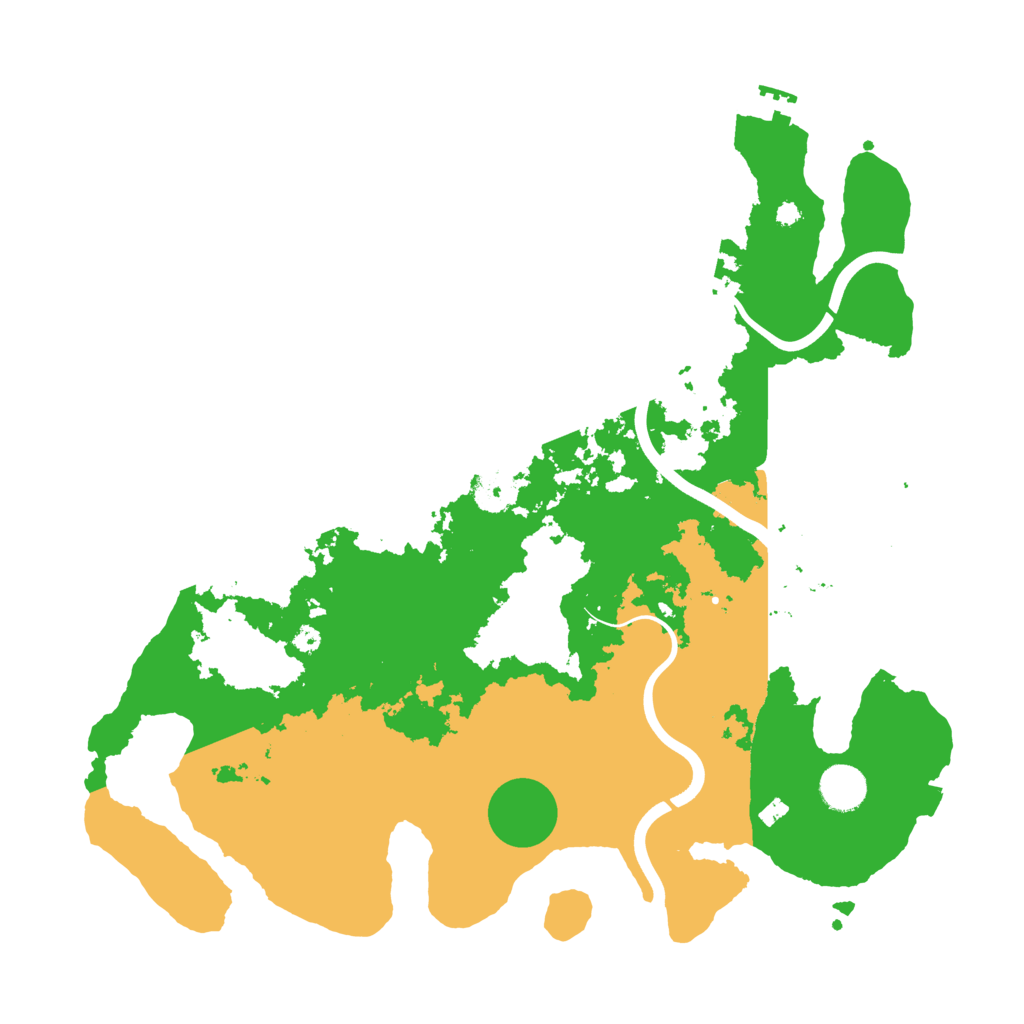 Biome Rust Map: Procedural Map, Size: 3900, Seed: 2111023272