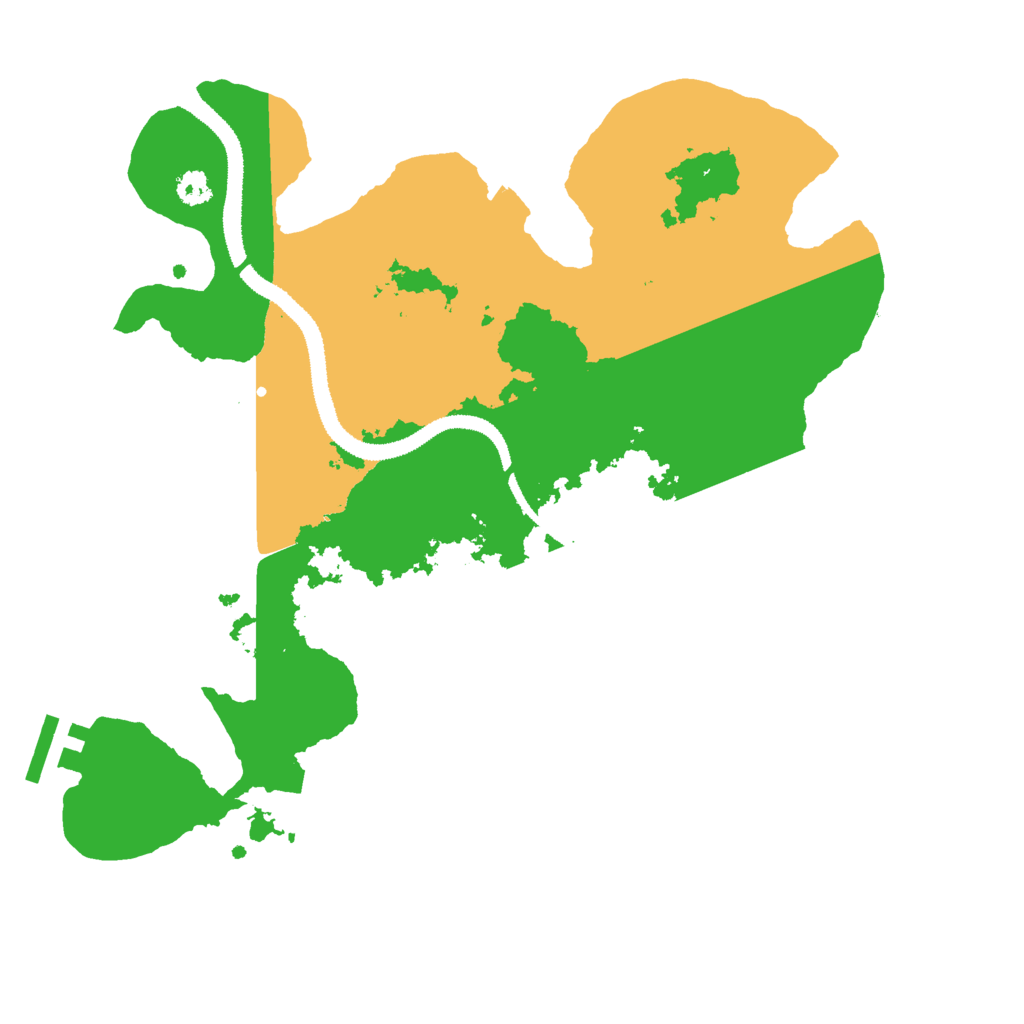 Biome Rust Map: Procedural Map, Size: 3000, Seed: 721914830