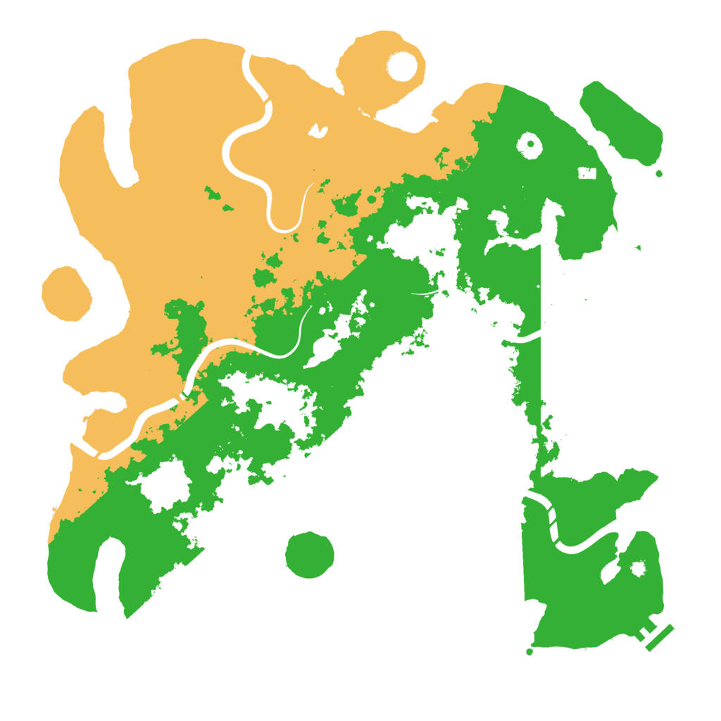 Biome Rust Map: Procedural Map, Size: 4250, Seed: 77971107