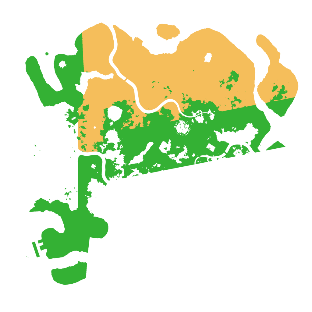 Biome Rust Map: Procedural Map, Size: 4000, Seed: 223289056