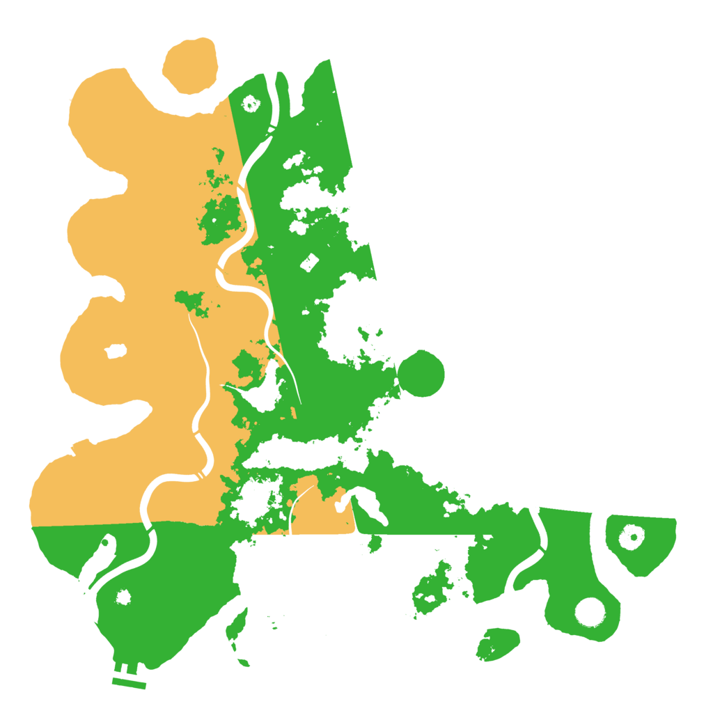 Biome Rust Map: Procedural Map, Size: 4250, Seed: 1389571055