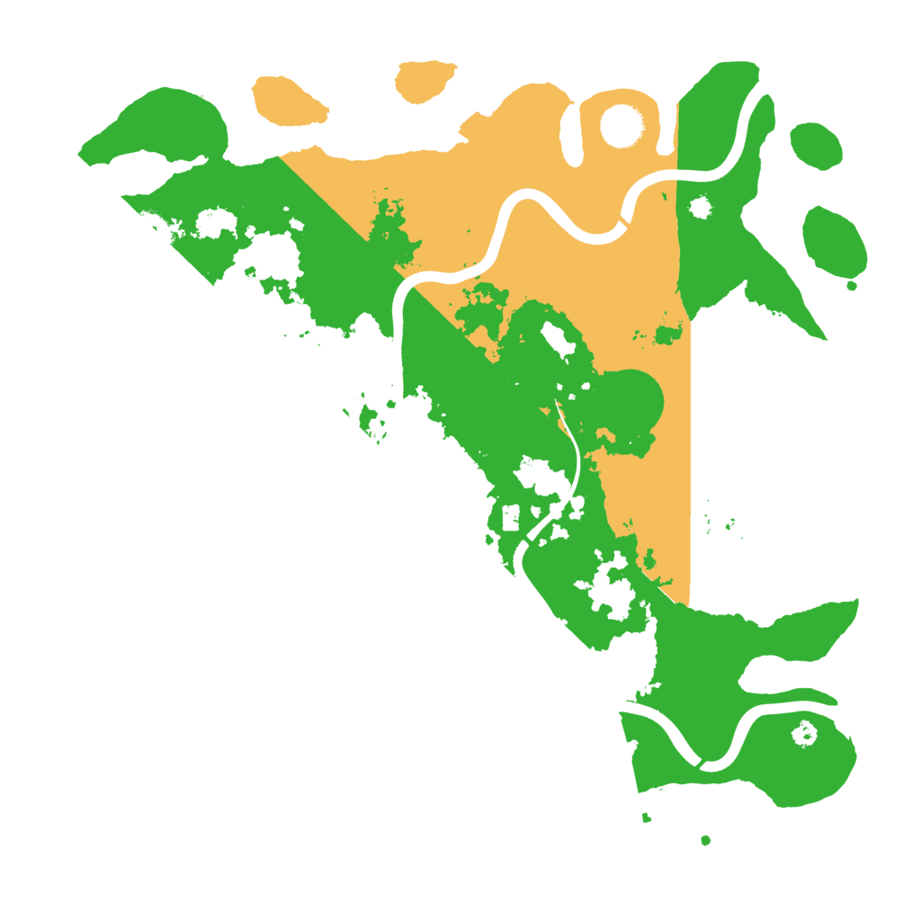 Biome Rust Map: Procedural Map, Size: 3750, Seed: 922727214