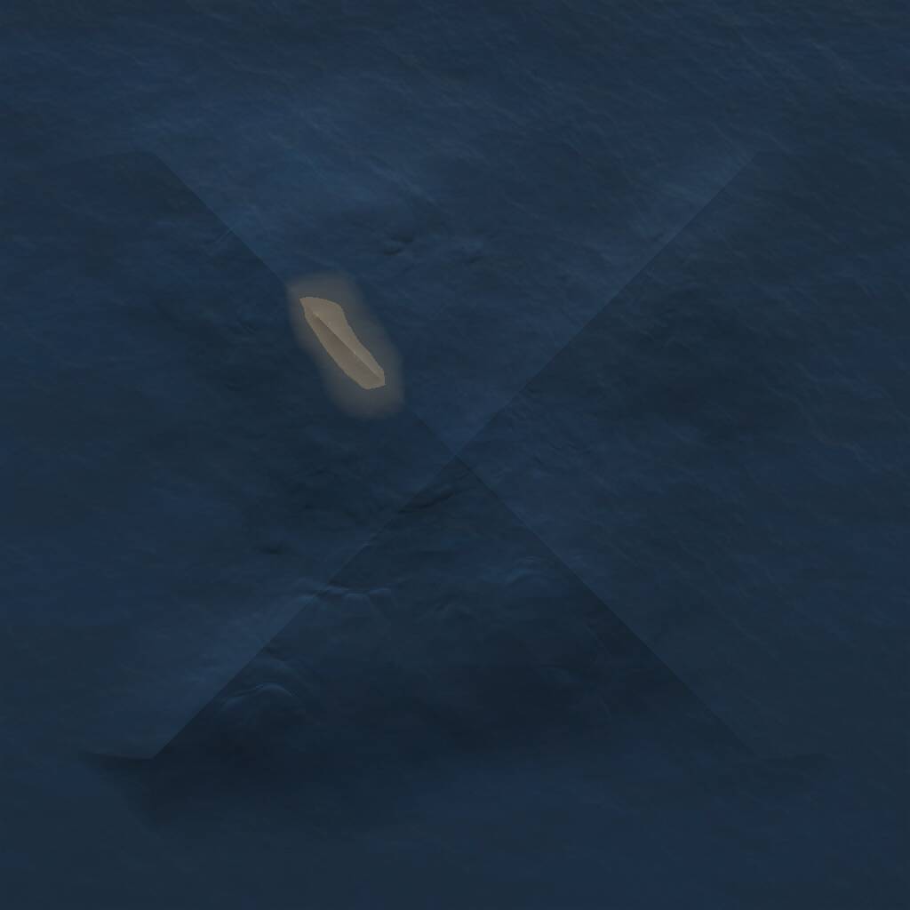 Rust Map: Procedural Map, Size: 1000, Seed: 1553593830, 1 Monuments