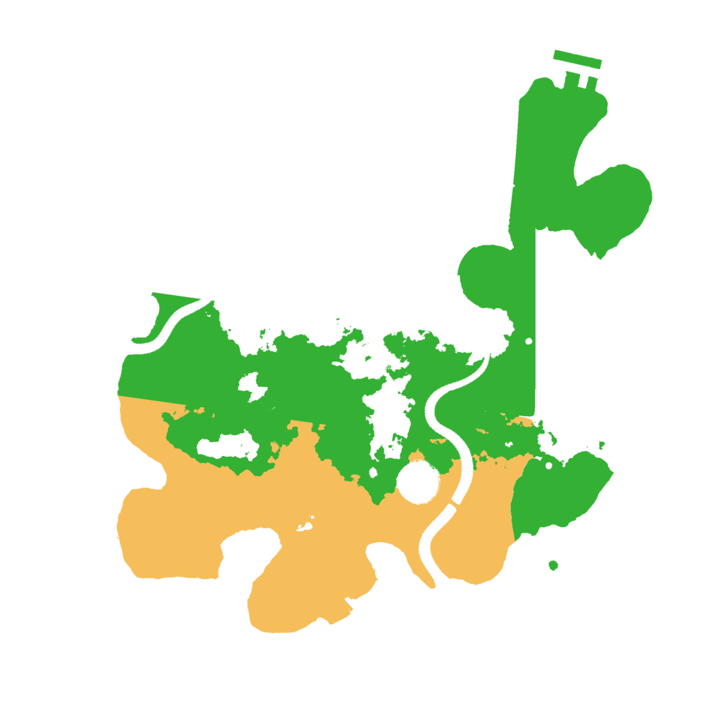 Biome Rust Map: Procedural Map, Size: 3000, Seed: 642975340
