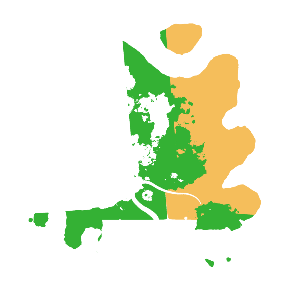 Biome Rust Map: Procedural Map, Size: 2700, Seed: 637034