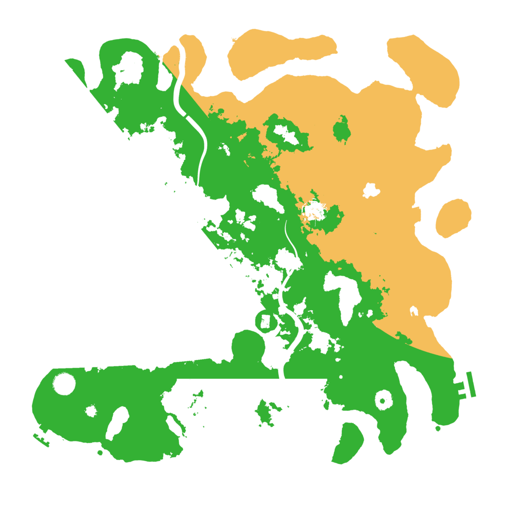Biome Rust Map: Procedural Map, Size: 4000, Seed: 960553821