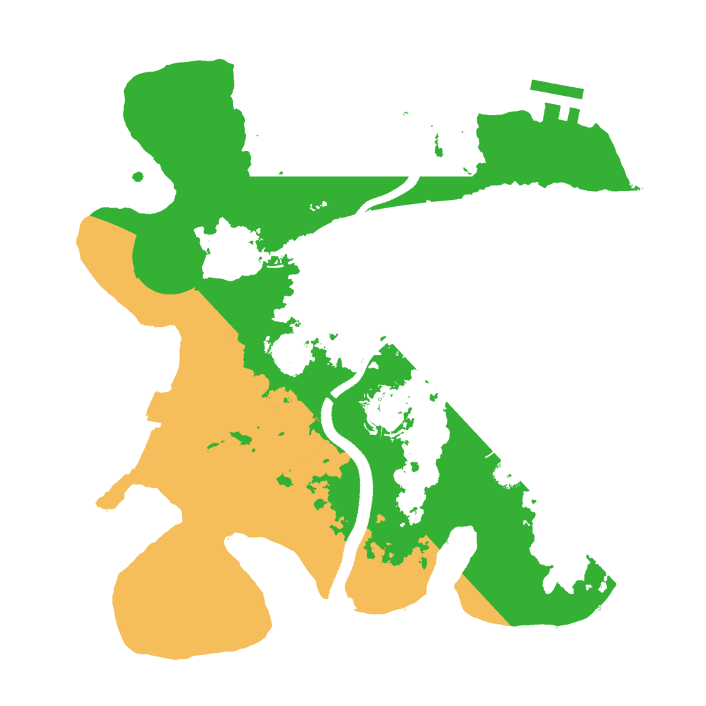 Biome Rust Map: Procedural Map, Size: 2700, Seed: 943629
