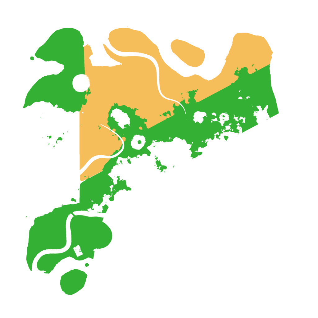 Biome Rust Map: Procedural Map, Size: 3297, Seed: 481981