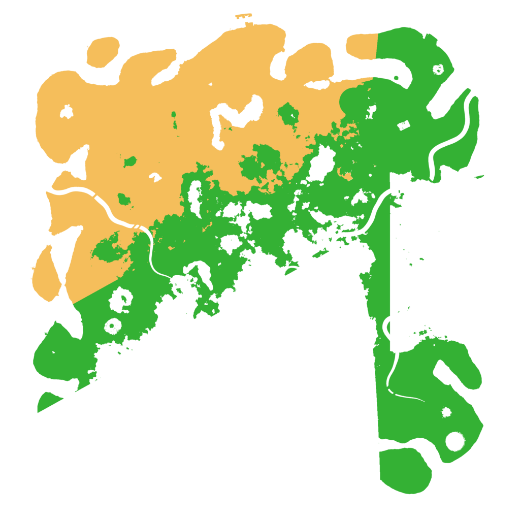 Biome Rust Map: Procedural Map, Size: 4800, Seed: 1285943154