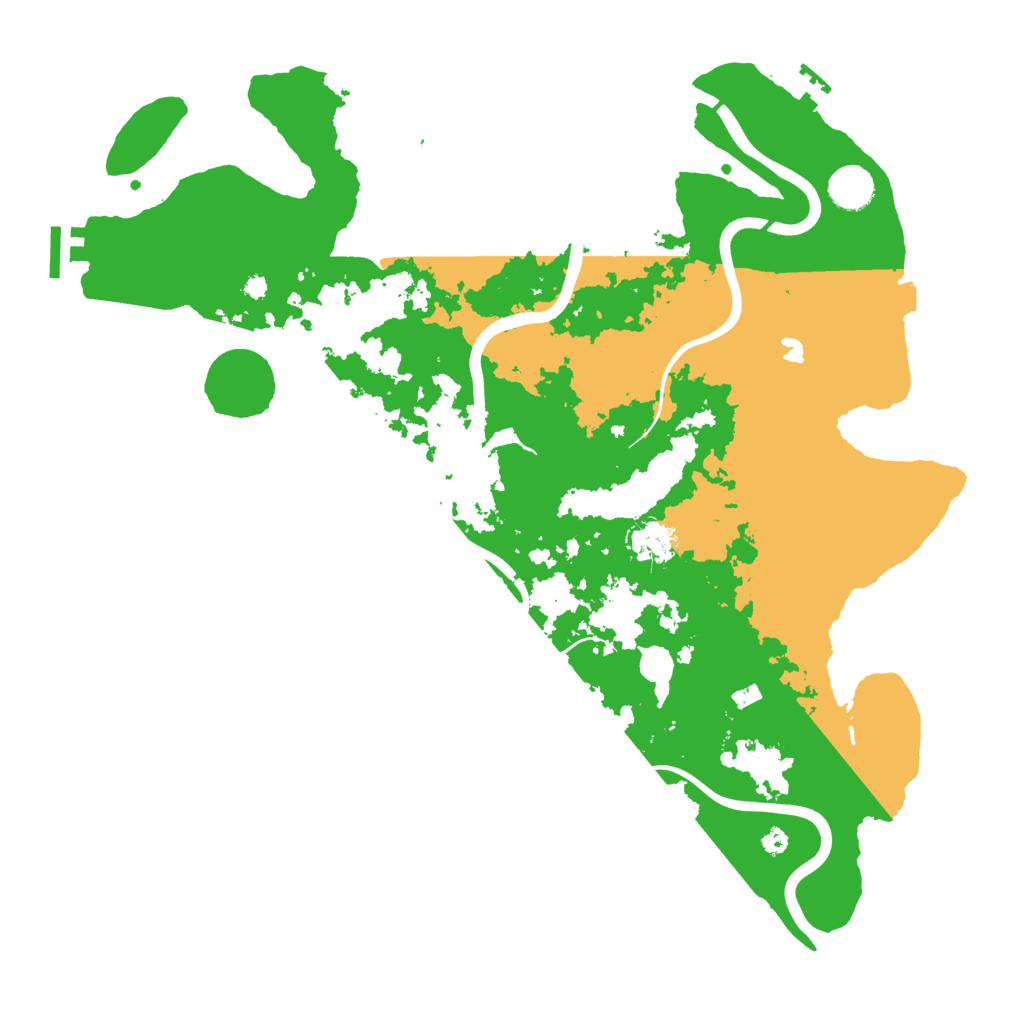 Biome Rust Map: Procedural Map, Size: 4000, Seed: 2022348720