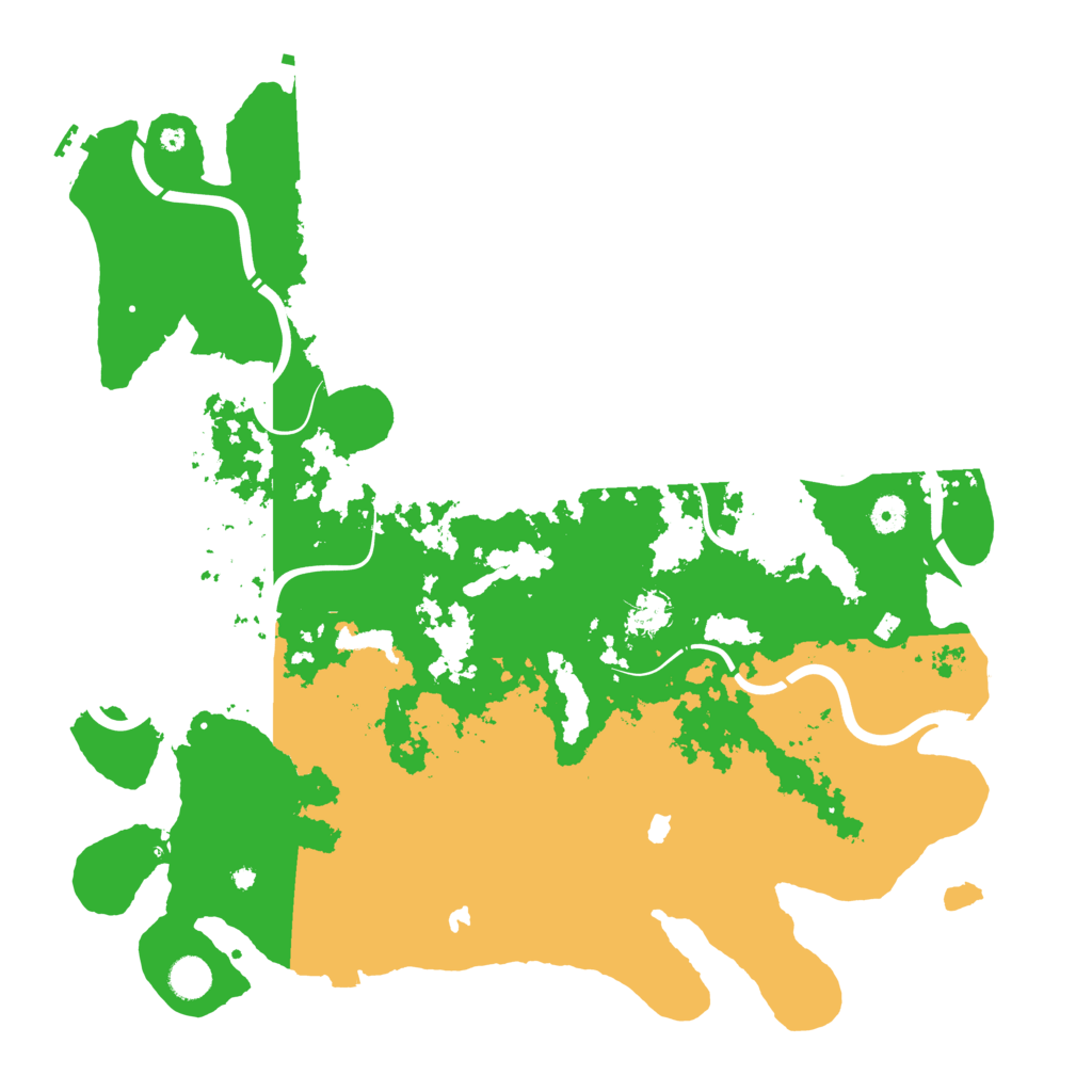 Biome Rust Map: Procedural Map, Size: 4500, Seed: 1792634038