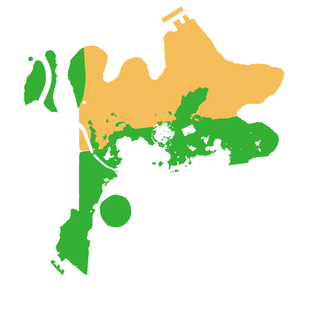 Biome Rust Map: Procedural Map, Size: 2700, Seed: 471025