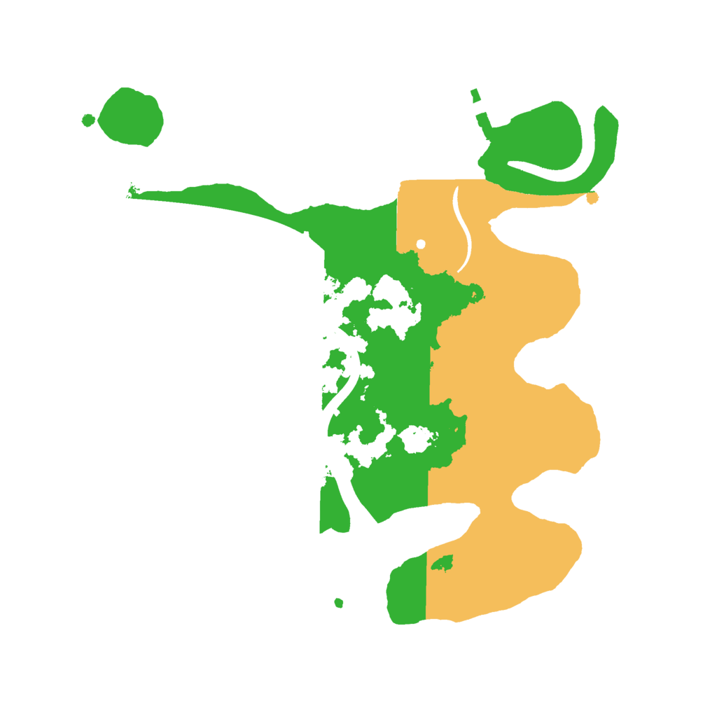 Biome Rust Map: Procedural Map, Size: 2250, Seed: 775199296