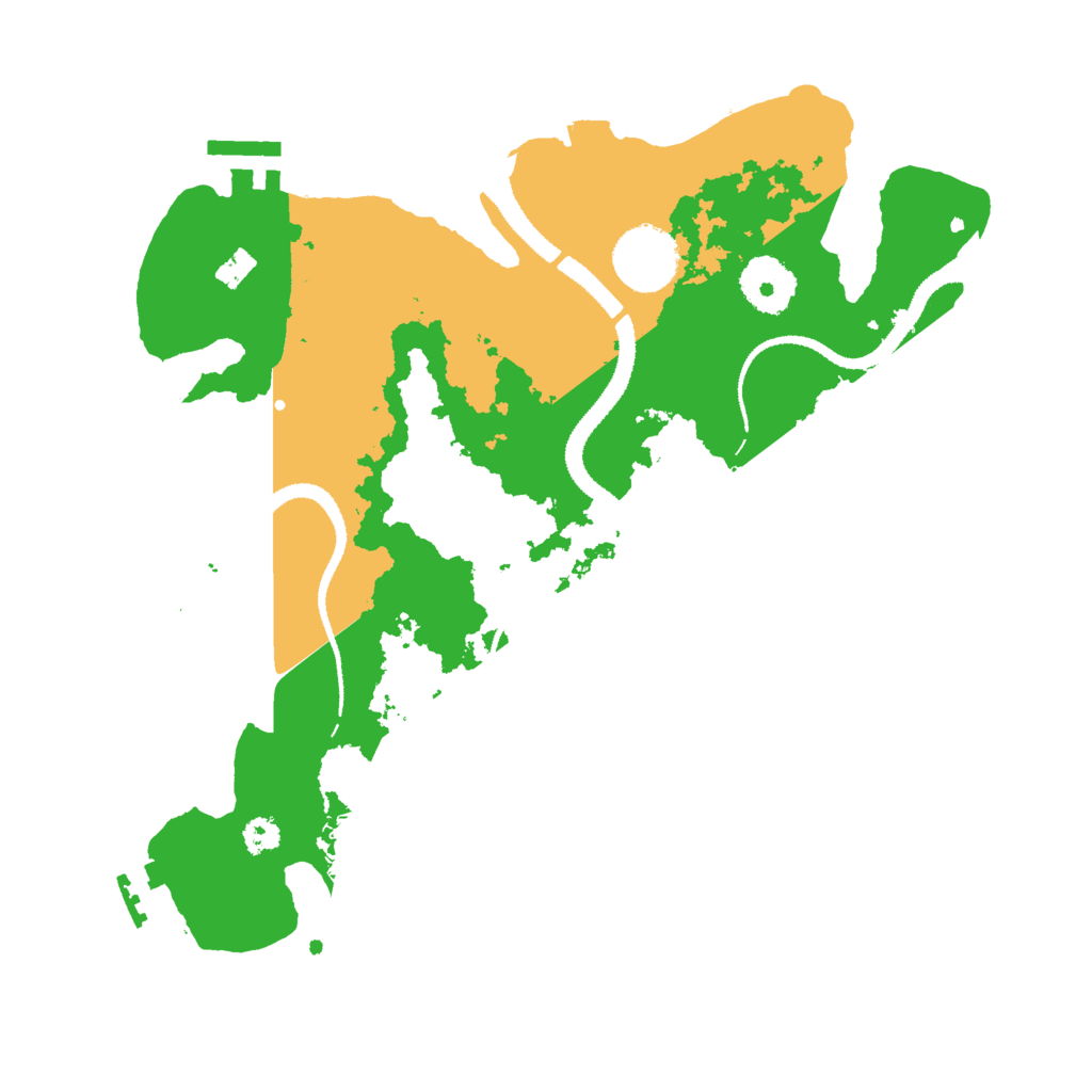 Biome Rust Map: Procedural Map, Size: 3000, Seed: 1745273926